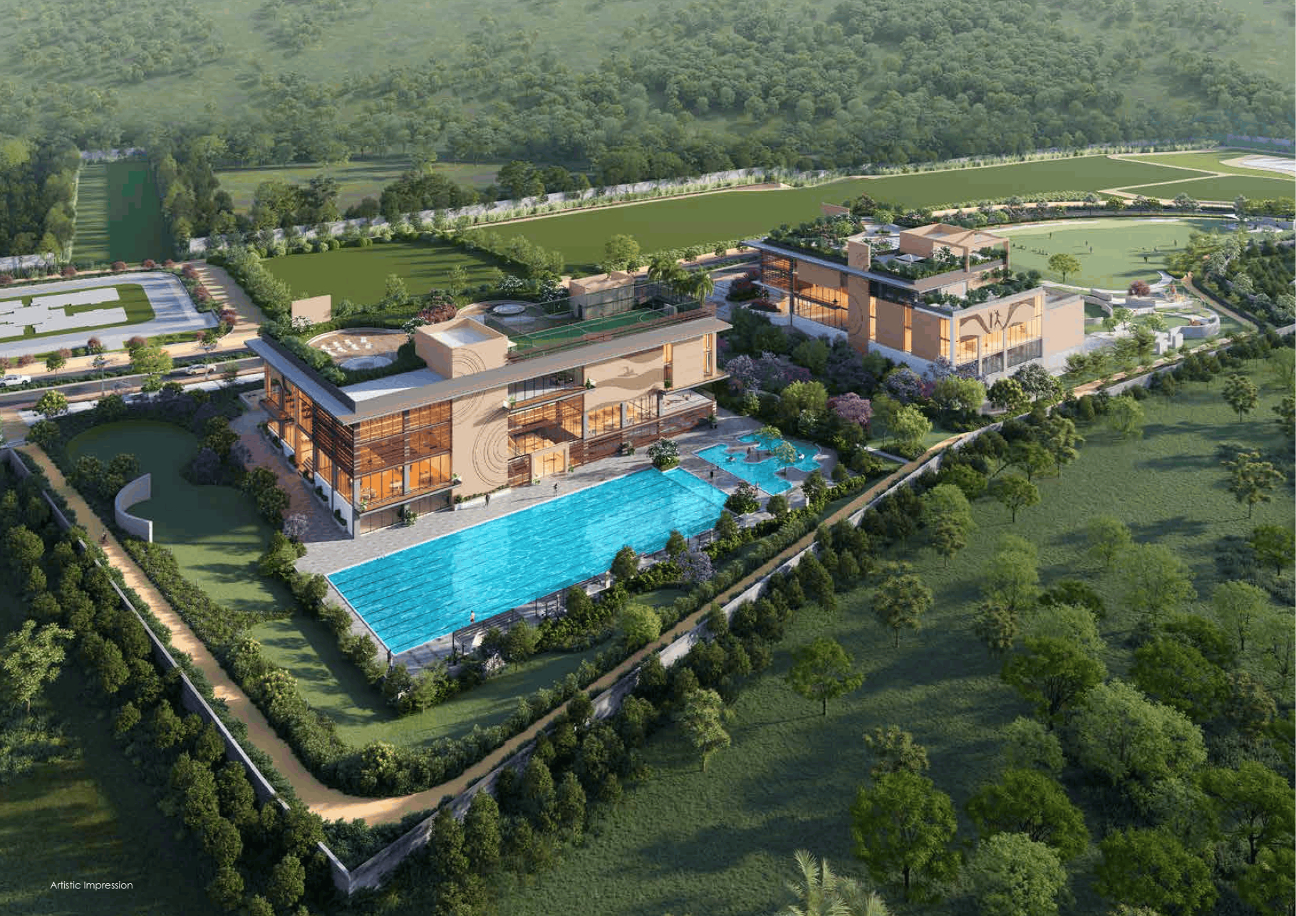 Nambiar District 25 Phase 3 – amenities